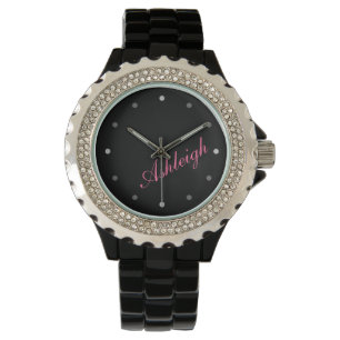 Reloj De Pulsera Las señoras con clase de la MOD personalizaron el