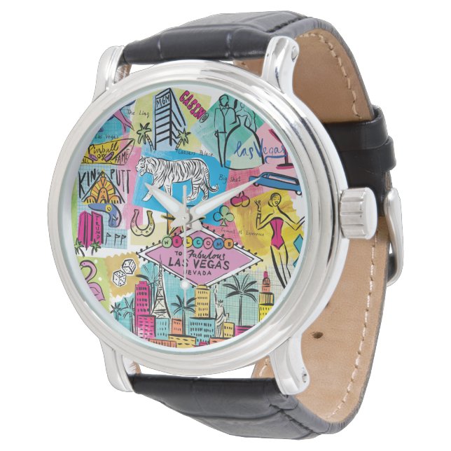 Reloj De Pulsera Las Vegas, Nevada (Angular)