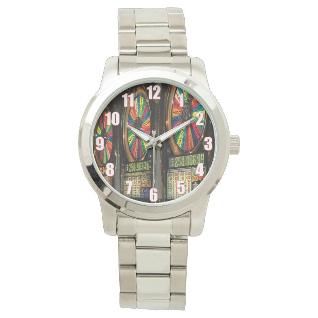 Reloj De Pulsera Las Vegas Slot Machines (Anverso)