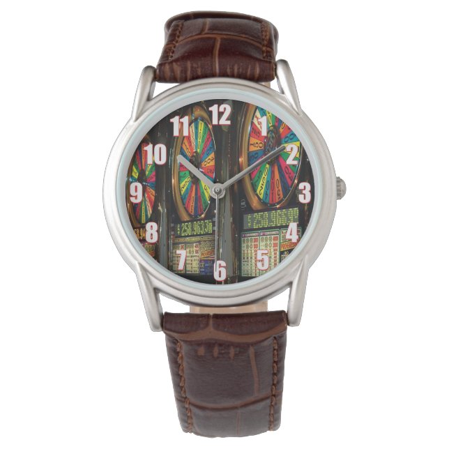 Reloj De Pulsera Las Vegas Slot Machines (Anverso)