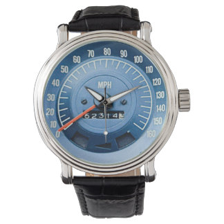 Reloj De Pulsera Late 1960s Classic Sports Car Speedometer