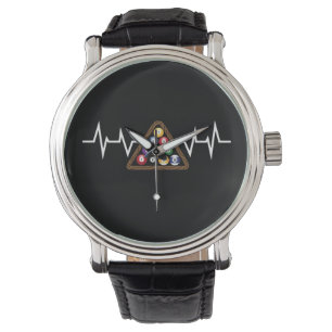 Reloj De Pulsera Latido de la banca de la banca de Billiard