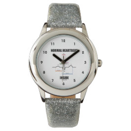 Reloj De Pulsera Latido normal dentro del ECG EKG Electrocardiogram