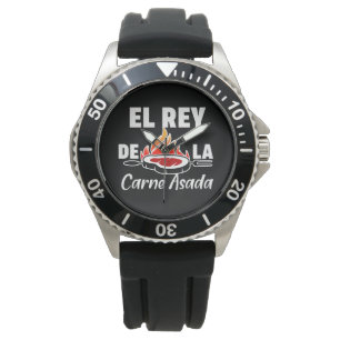 Reloj De Pulsera Latino Dad El Rey de la Carne Asada