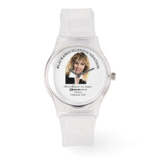 RELOJ DE PULSERA #LAURAHGUILLENFOUNDING Y #LOSANGELESDREAMCENTER