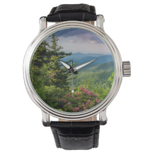 Reloj De Pulsera Laurel de Montaña al Amanecer