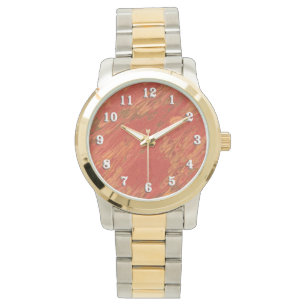 Reloj De Pulsera Lava de coral