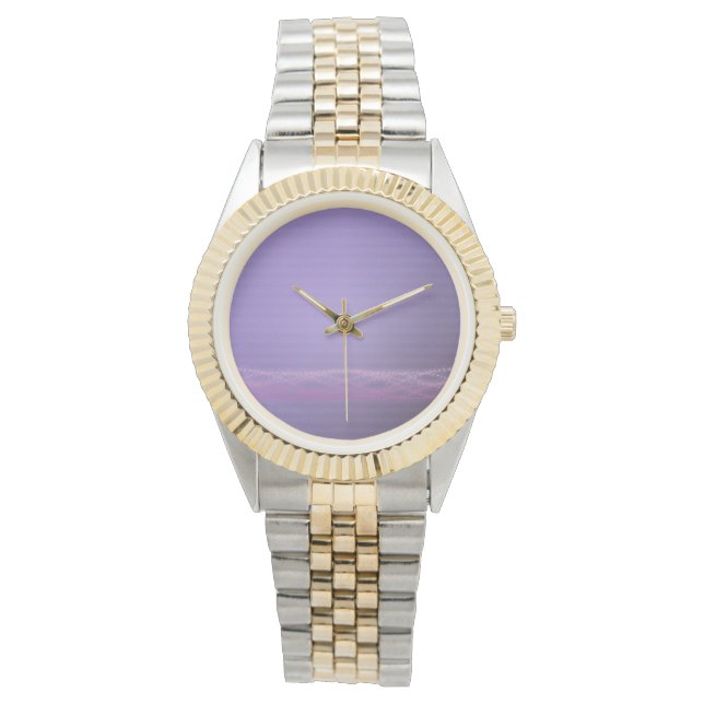 Reloj De Pulsera Lavanda (Anverso)
