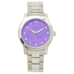 Reloj De Pulsera Lavender Purple Wash