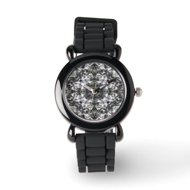 Reloj De Pulsera Lazo plateado (Anverso)