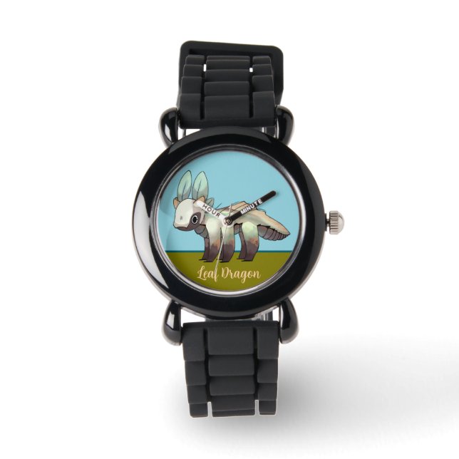 Reloj De Pulsera Leaf Dragon (Anverso)
