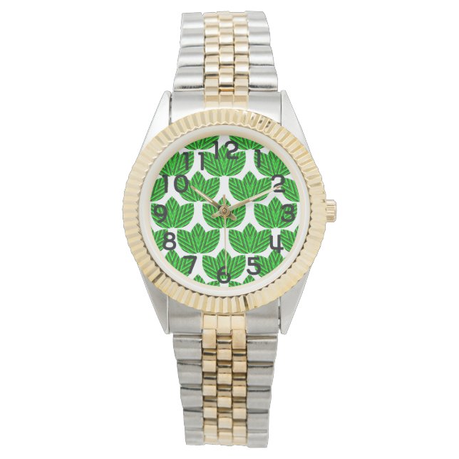 Reloj De Pulsera Leaf Trios (Anverso)