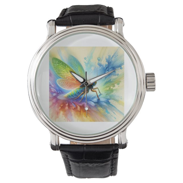 Reloj De Pulsera Leafhopper 151024AREF114 - Watercolor (Anverso)
