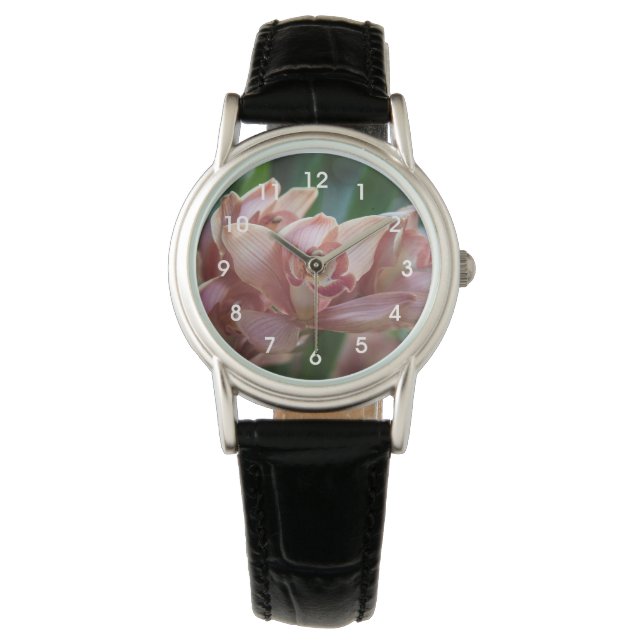 Reloj De Pulsera Leche Tea Orquid (Anverso)