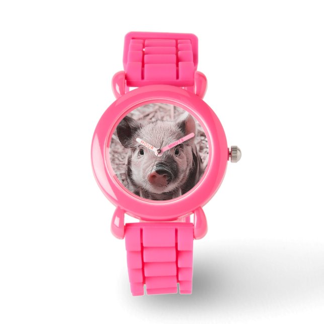Reloj De Pulsera lechón dulce (Anverso)