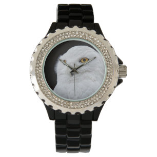 Reloj De Pulsera Lechuza Blanca