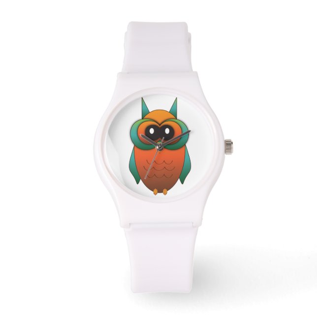 Reloj De Pulsera Lechuza De Hoot (Anverso)
