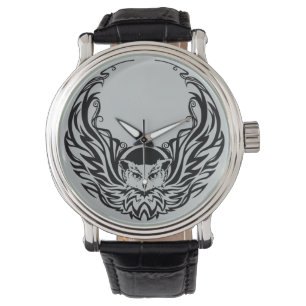 Reloj De Pulsera Lechuza Tribal