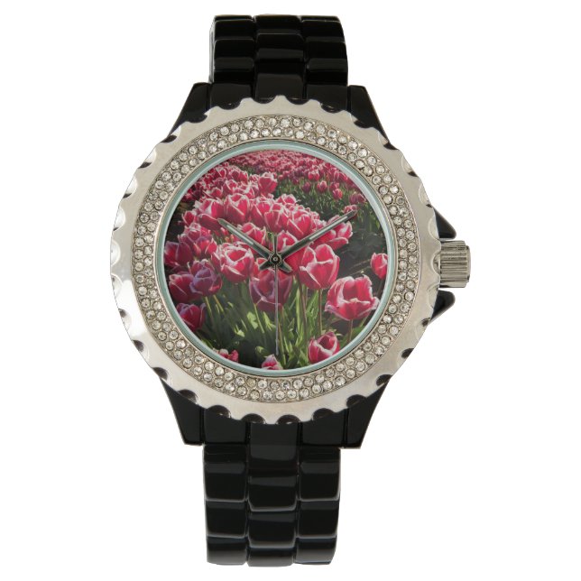 Reloj De Pulsera Leen Van Der Mark Tulips, Oregón (Anverso)