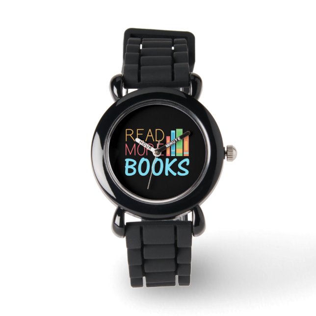 Reloj De Pulsera Leer Más Libros (Anverso)