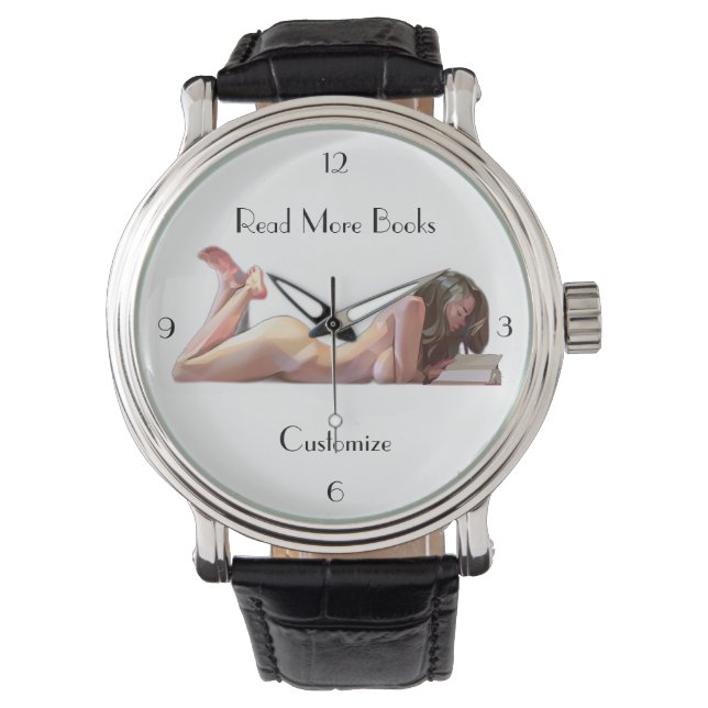 Reloj De Pulsera Leer más libros Thunder_Cove (Anverso)