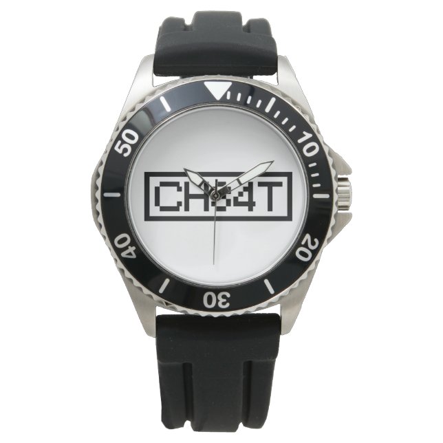 RELOJ DE PULSERA LEET CHEAT (Anverso)
