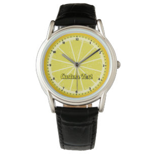 Reloj De Pulsera Lemon Slice
