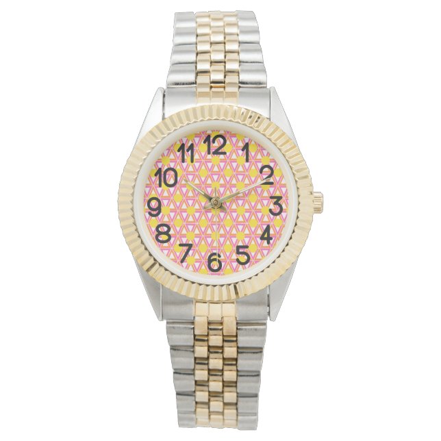 Reloj De Pulsera Lemonade rosa (Anverso)
