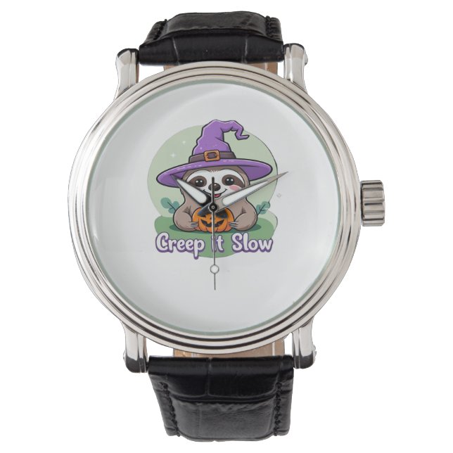 Reloj De Pulsera Lento desliz de barrido - Corta camiseta eslovaca  (Anverso)