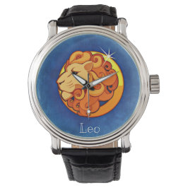 Reloj De Pulsera Leo en azul