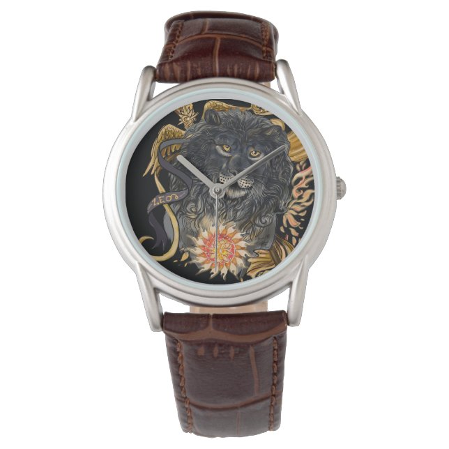 Reloj De Pulsera Leo Zodiac (Anverso)