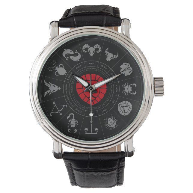 Reloj De Pulsera Leo Zodiac Birthday Gift (Anverso)