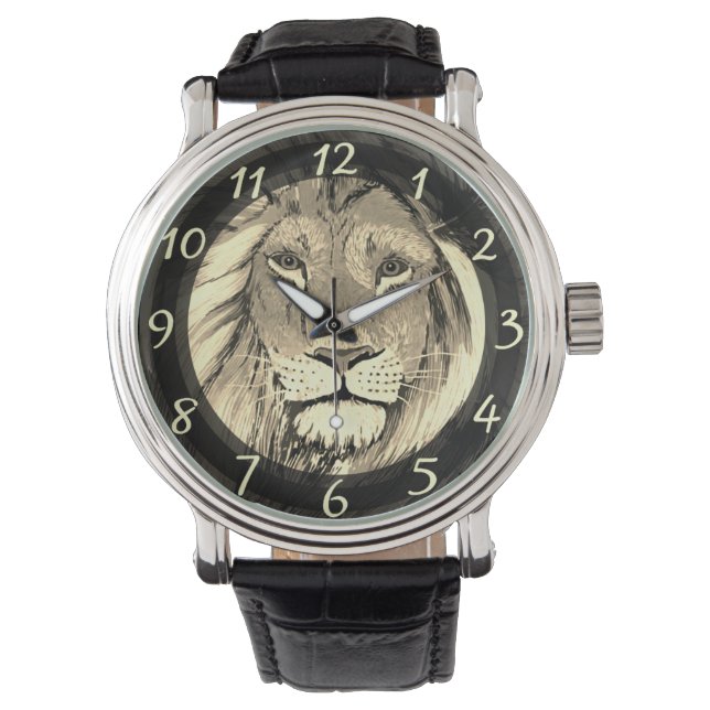 Reloj De Pulsera León (Anverso)