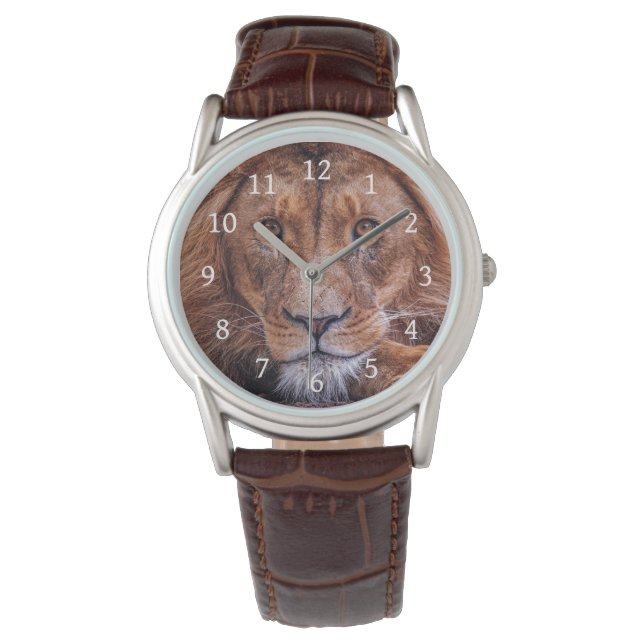 Reloj De Pulsera León africano (Anverso)