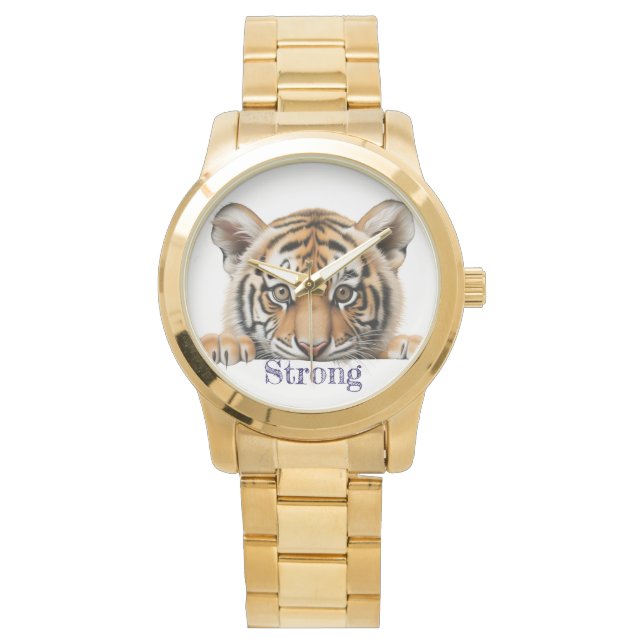 Reloj De Pulsera León bebé "fuerte" (Anverso)