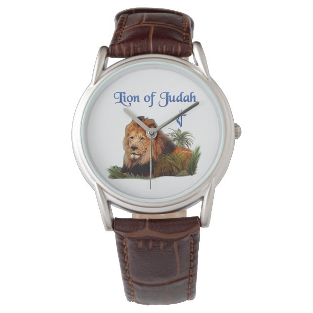 Reloj De Pulsera León de Judá (Anverso)