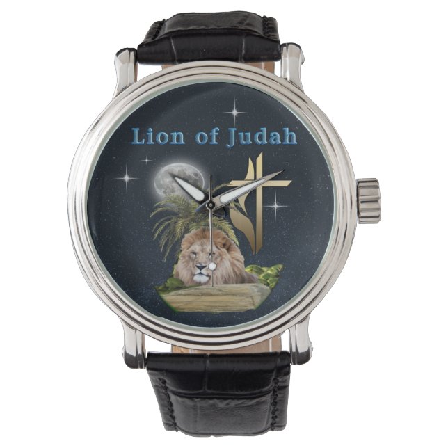 Reloj De Pulsera León de Judá (Anverso)