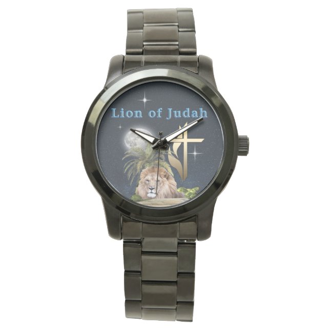 Reloj De Pulsera León de Judá (Anverso)