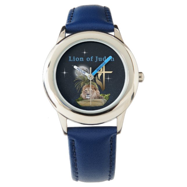 Reloj De Pulsera León de Judá (Anverso)