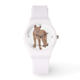Reloj De Pulsera León de la montaña Cougar Puma Thunder_Cove