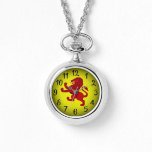 Reloj De Pulsera León desenfrenado de Escocia de la bandera