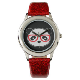 Reloj De Pulsera Leon Face El Oso Panda