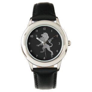 Reloj De Pulsera León Real Real sobre Negro