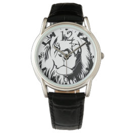 Reloj De Pulsera León Tribal 002