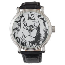 Reloj De Pulsera León Tribal 002