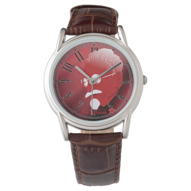 RELOJ DE PULSERA LEON TROTSKY (Anverso)