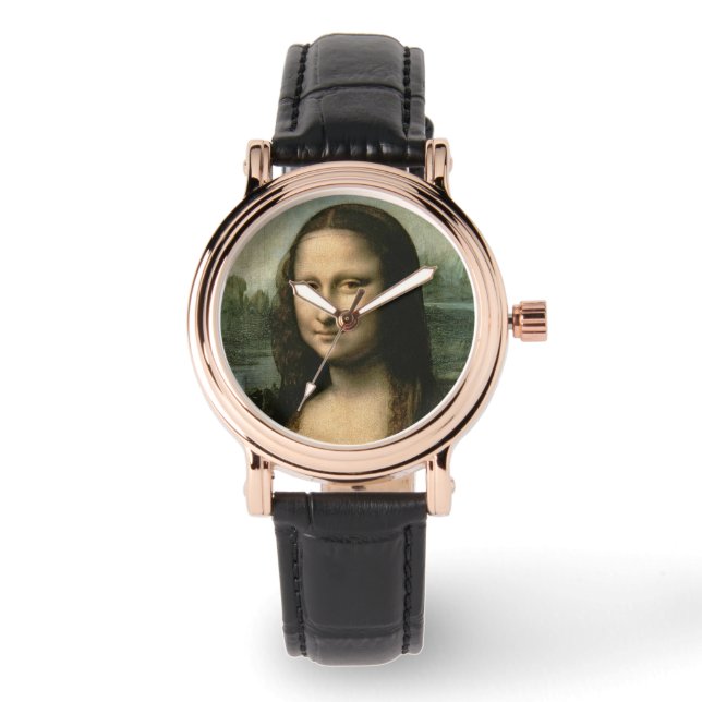 Reloj De Pulsera Leonardo da Vinci | Mona Lisa, c.1503-6 (Anverso)