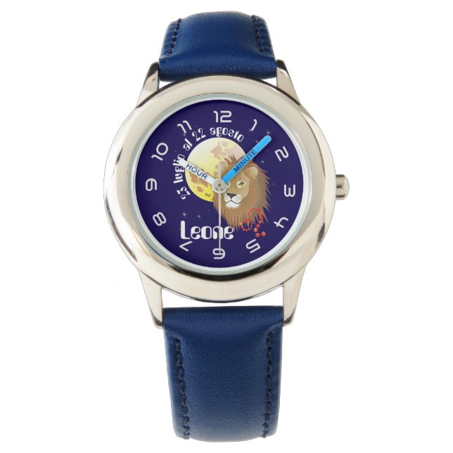 Reloj De Pulsera Leone 23 luglio al 22 Orologio (Anverso)