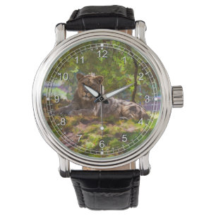 RELOJ DE PULSERA LEONES REGALES