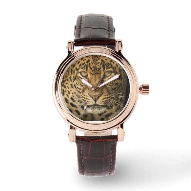 RELOJ DE PULSERA LEOPARD WRIST WATCH (Anverso)